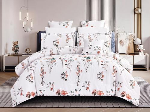 مفرش كيسي صيفي مزدوج - 9 قطع