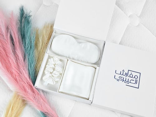 طقم وسادة حرير لؤلؤي عدد القطع 3