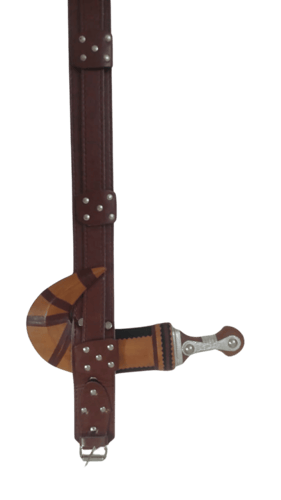 جنبية رأس فيبر مرسوم وحزام والبيت نجراني خاص بالأط...