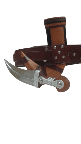 جنبية رأس فيبر مرسوم وحزام والبيت نجراني خاص بالأط...