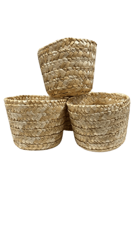 سلة خوص حجم صغير لتوزيعات