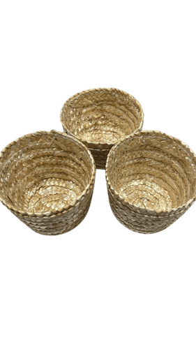 سلة خوص حجم صغير لتوزيعات