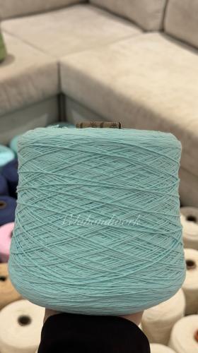Turquoise cotton thread