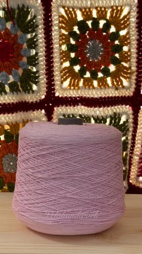 خيط قطن وردي لايت