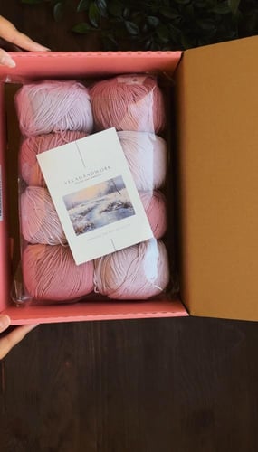 بوكس كروشية كبير للمبتدئين