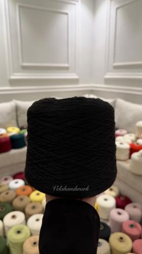 Black cotton thread by the kilogram