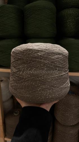 خيط قطن سيرما بني محروق