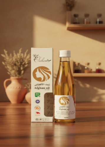 زيت الأفغاني للشعر من عوشة – 250 مل.