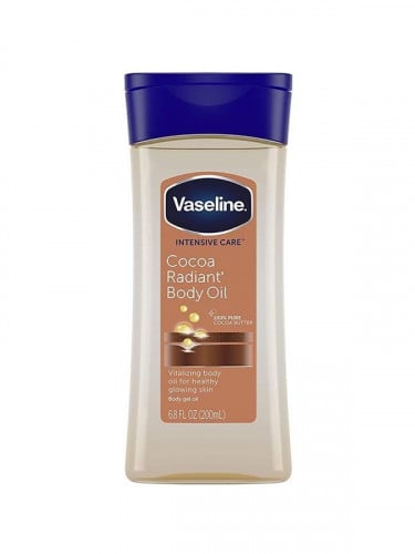 زيت جسم بزبدة الكاكاو للعناية المكثفة من فازلين -...