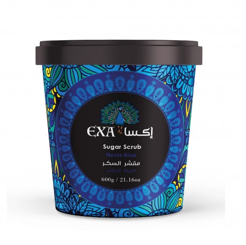 مقشر السكر النيلة الزرقاء من إكسا -600جرام