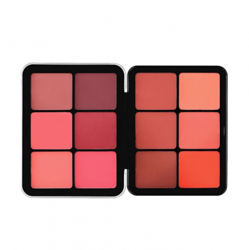 مجموعة احمر الخدود 12 ألوان من ميك اوفر 22 - BP01