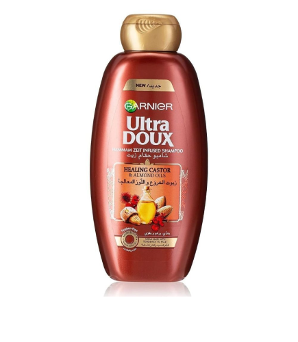 شامبو حمام زيت غارنييه بزيت الخروع واللوز المرممة...