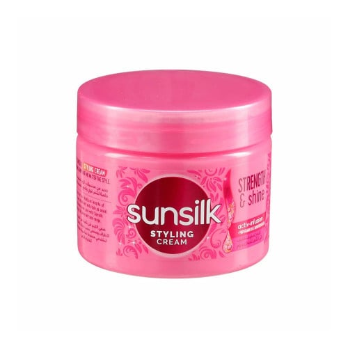 صانسيلك - كريم تصفيف الشعر قوة ولمعان, 275 مل