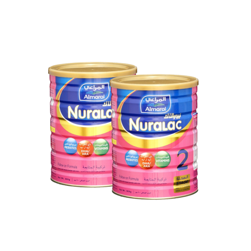 2 عبوة - حليب نيورالاك ( 2 ) 900 جم