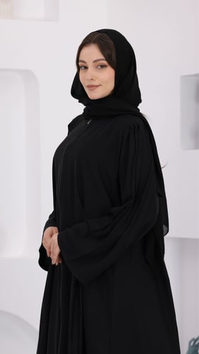 عباية نص كلوش عمليه ناعمة