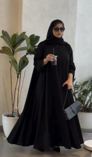 عبايه دبل كلوش