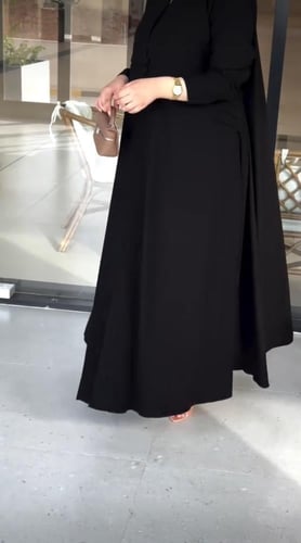 عبايه كلوش كويتي