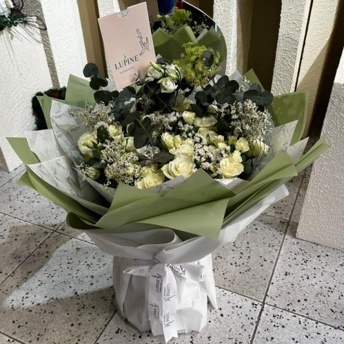 بوكية ورد طبيعي