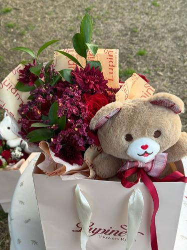 بكج الفلانتين مع دبدوب