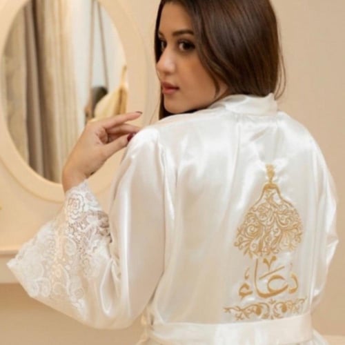 روب عرايس سكري دانتيل