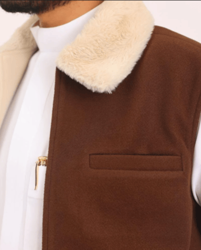 سديري جوخ مع فرو داخلي