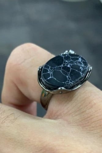 خاتم ملكي فضة خالص