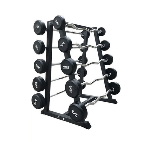 بار متعرج مع وزن ثابت