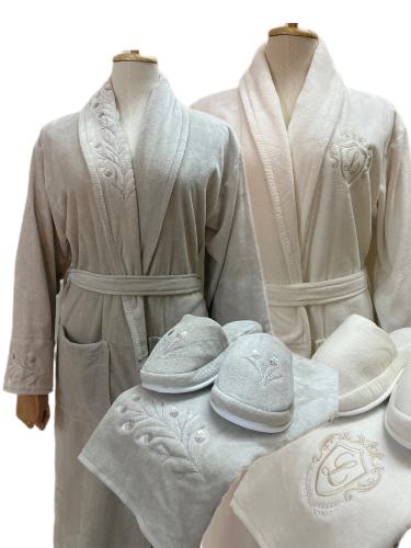 رجالي اوف وايت نسائي قهوه بيج ناعم لوكس