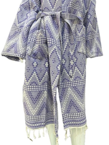 SQR-روب استحمام خفيف قطن