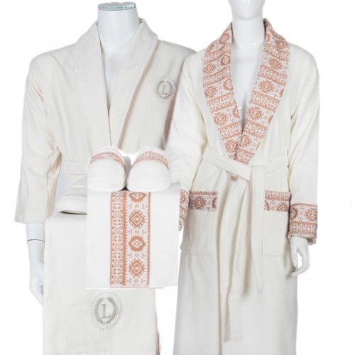 طقم ارواب عالي الجودة قطن النسائي تصميم جاكار عالم...