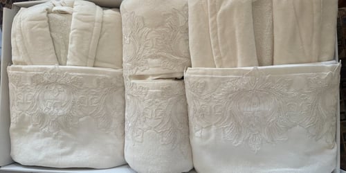 سورينا | طقم 10قطع مناشف كبيره تركي قطن