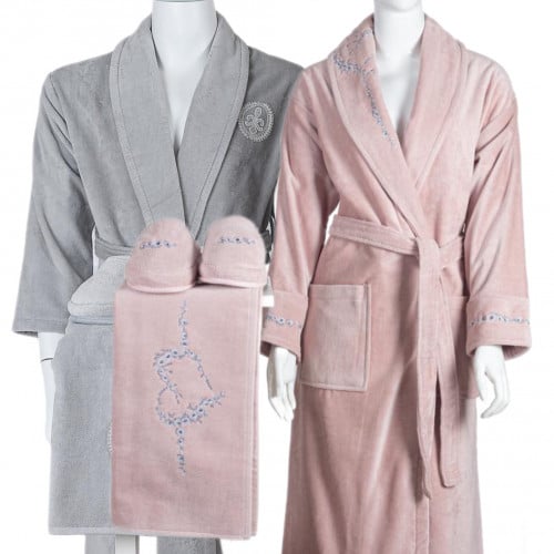 HART | طقم 8ارواب قطن درجة اولى موديل النسائي مطرز...