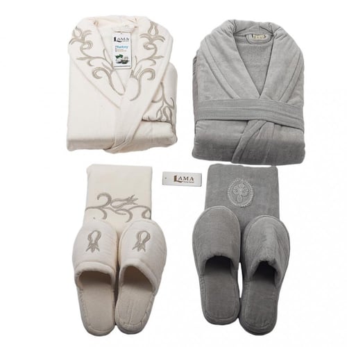 طقم PARISنفرين كبلز أرواب فاخرة قطن ناعم عملي