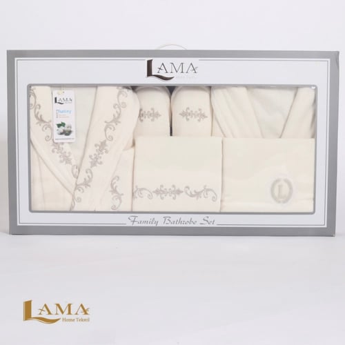 طقم VIENNAنفرين قطن ناعم نقش أرواب فاخرة