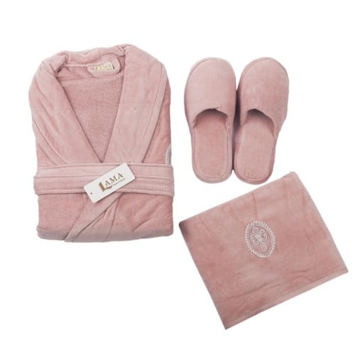 طقم بودره قطن ناعم عالي الجودة مضمون عملي دانتيل خ...