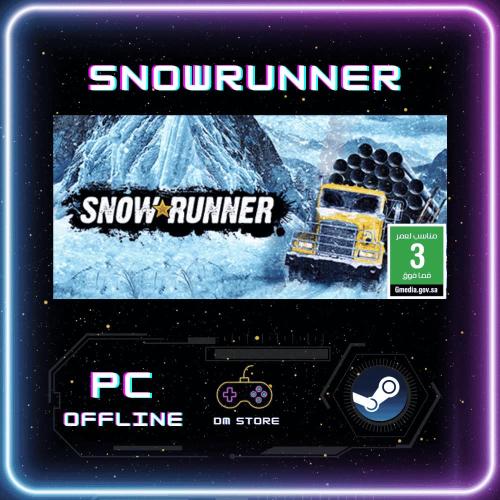 لعبة محاكي التغريز - SnowRunner ستيم PC