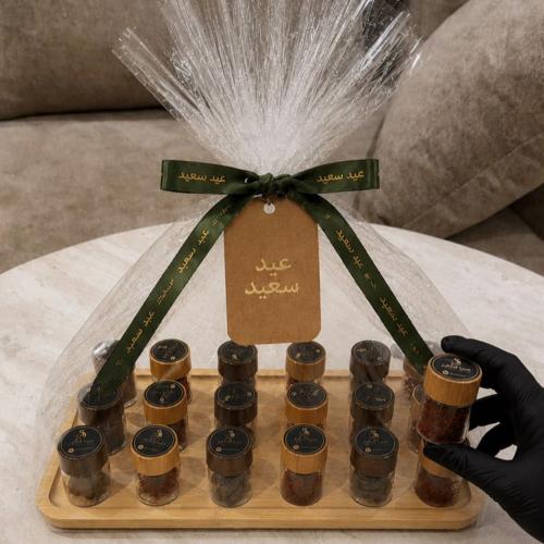 توزيعات العيد زعفزان وعود 18 علبة