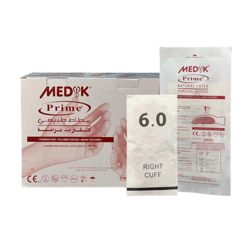 GLOVE SURGICAL NONPOWDER LATEX