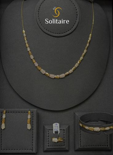 طقم تصميم الالماس18k