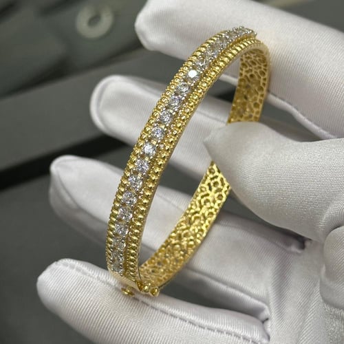 سوارة ايطالية تصميم الالماس 18k