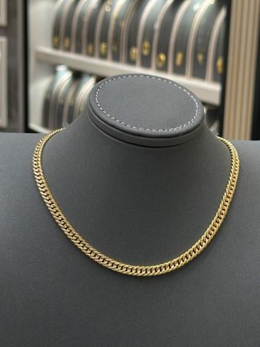 عقد جنزير 18k