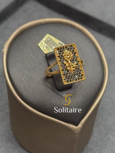 خاتم روسيلا تصميم سبيكة 21k