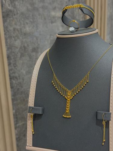 طقم إيطالي ذهب خالص 21k