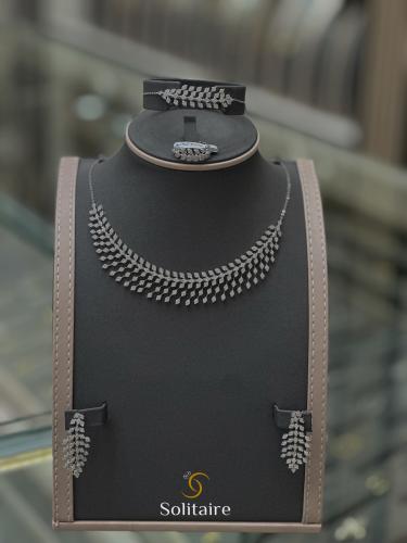 طقم قص الالماس 18k