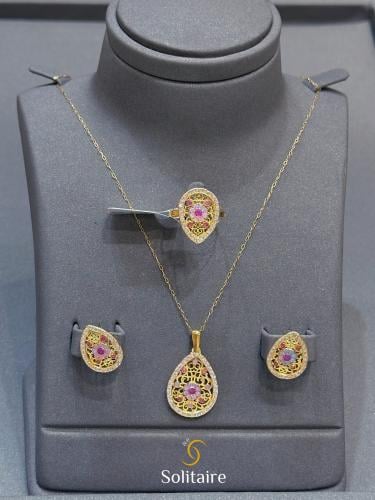 هاف ست ايطالي 18k