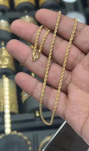 سلسال مبروم 18k