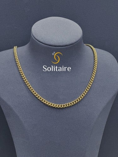 عقد جنزير 18k