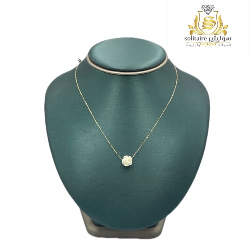 عقد ورده الجوري 18k