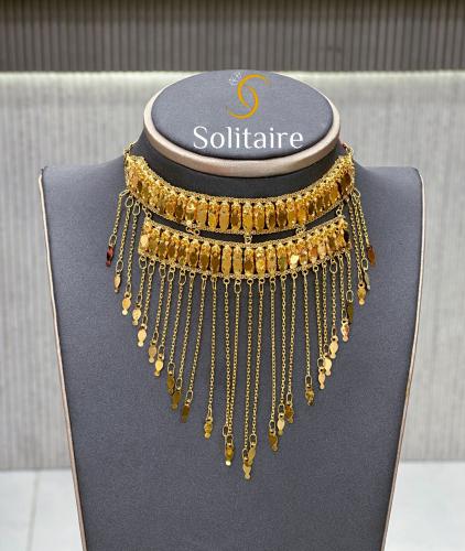 مخنق رمش العروس 21k