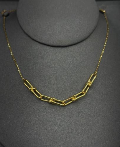عقد جنزير 18k